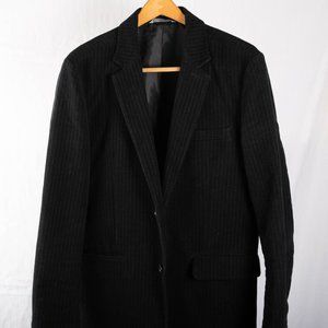 Men's Medium Black Cotton Gap Sport Coat